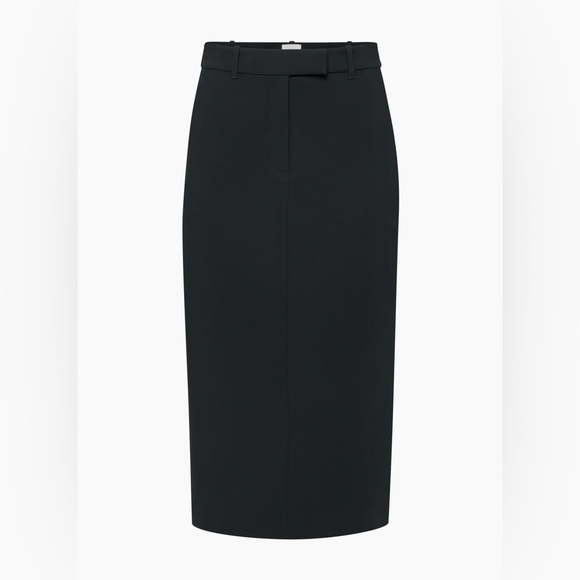 Aritzia Dresses & Skirts - Aritzia Wilfred Riviera black high waisted midi pencil skirt